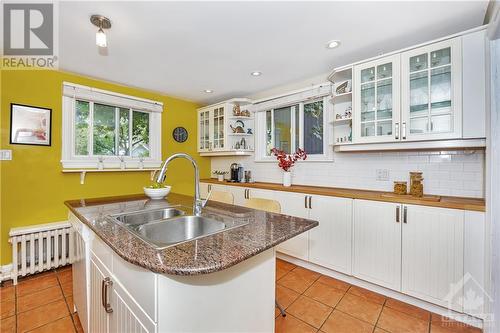 169 Crichton Street, Ottawa, ON - Indoor Photo Showing Kitchen With Double Sink