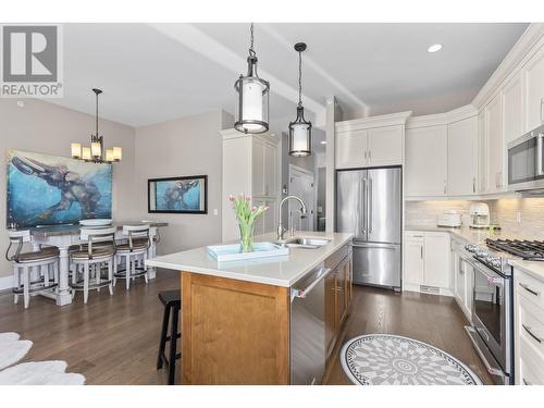 4000 Trails Place Unit# 141, Peachland, BC - Indoor Photo Showing Kitchen With Stainless Steel Kitchen With Upgraded Kitchen