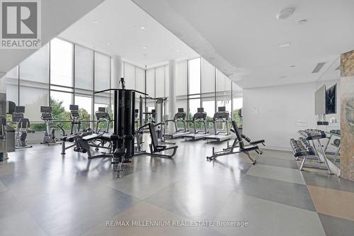 2404 - 205 Sherway Gardens Road, Toronto, ON - Indoor Photo Showing Gym Room