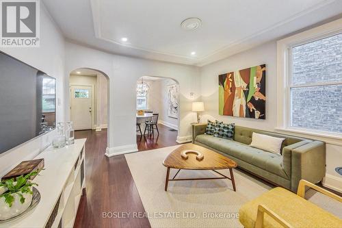 3A Midburn Avenue, Toronto, ON - Indoor Photo Showing Living Room