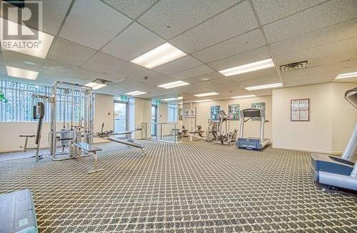 610 - 300 Webb Drive, Mississauga, ON - Indoor Photo Showing Gym Room