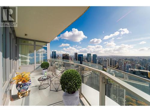 3701 1028 Barclay Street, Vancouver, BC - Outdoor With Balcony With View With Exterior