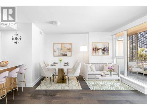 610 1372 Seymour Street, Vancouver, BC - Indoor Photo Showing Dining Room