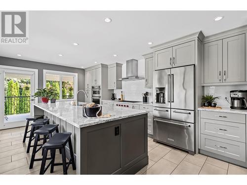 2825 Parkland Place, Blind Bay, BC - Indoor Photo Showing Kitchen With Upgraded Kitchen