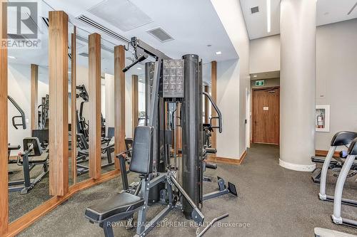 303 - 8 Ann Street, Mississauga, ON - Indoor Photo Showing Gym Room