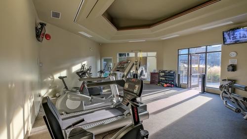 202-600 Sarsons Road, Kelowna, BC - Indoor Photo Showing Gym Room