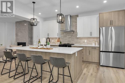 2835 Canyon Crest Drive Unit# 19, West Kelowna, BC - Indoor Photo Showing Kitchen With Stainless Steel Kitchen With Upgraded Kitchen