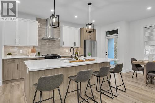 2835 Canyon Crest Drive Unit# 19, West Kelowna, BC - Indoor Photo Showing Kitchen With Double Sink With Upgraded Kitchen