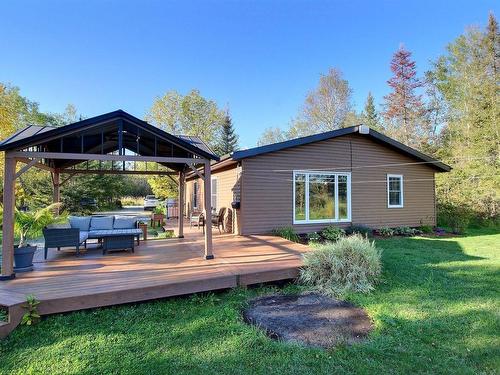 Back facade - 6220 Ch. De La Baie-Destor, Rouyn-Noranda, QC - Outdoor With Deck Patio Veranda