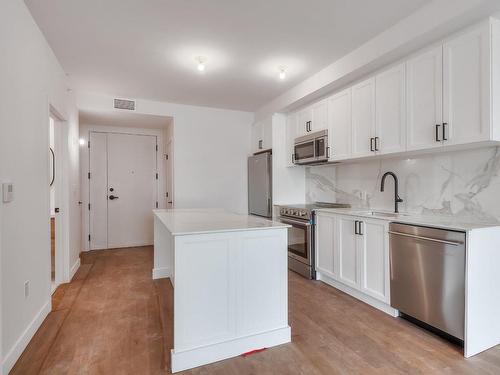 Kitchen - 217-1000 Rue Levert, Montréal (Verdun/Île-Des-Soeurs), QC - Indoor Photo Showing Kitchen With Upgraded Kitchen