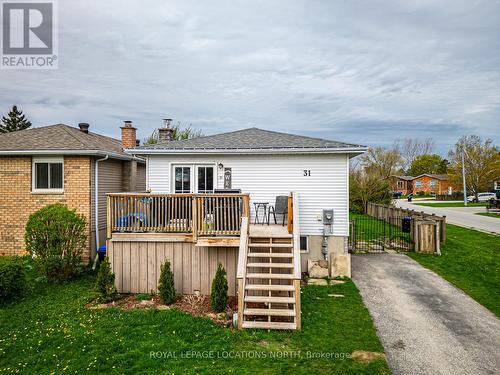 31 Courtice Crescent, Collingwood, ON - Outdoor With Deck Patio Veranda