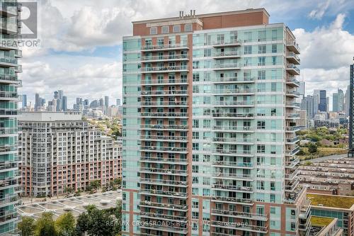 1701 - 150 East Liberty Street, Toronto, ON - Outdoor With Balcony With Facade