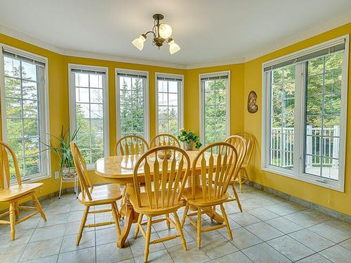 Dining room - 132 Ch. Fournel, Sainte-Anne-Des-Lacs, QC - Indoor Photo Showing Dining Room