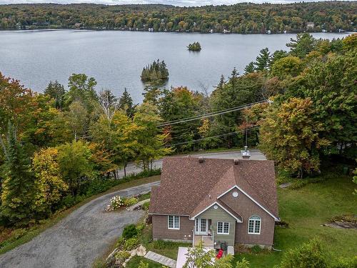 Aerial photo - 132 Ch. Fournel, Sainte-Anne-Des-Lacs, QC - Outdoor With Body Of Water