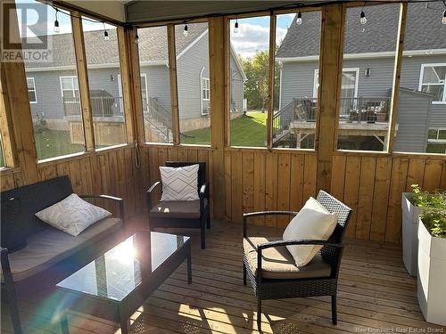 35 Durelle, Moncton, NB - Outdoor With Deck Patio Veranda With Exterior