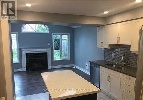 49 Tobosa Trail, Brampton, ON - Indoor Photo Showing Living Room With Fireplace