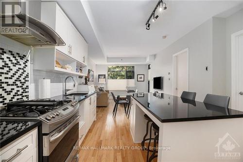 105 - 808 Bronson Avenue, Ottawa, ON - Indoor Photo Showing Kitchen With Upgraded Kitchen