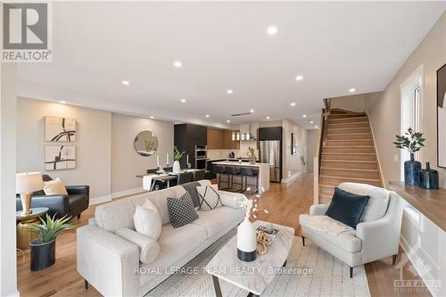 162 Prince Albert Street, Ottawa, ON - Indoor Photo Showing Living Room