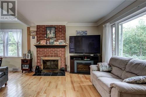 349 David Street, Sudbury, ON - Indoor Photo Showing Living Room With Fireplace