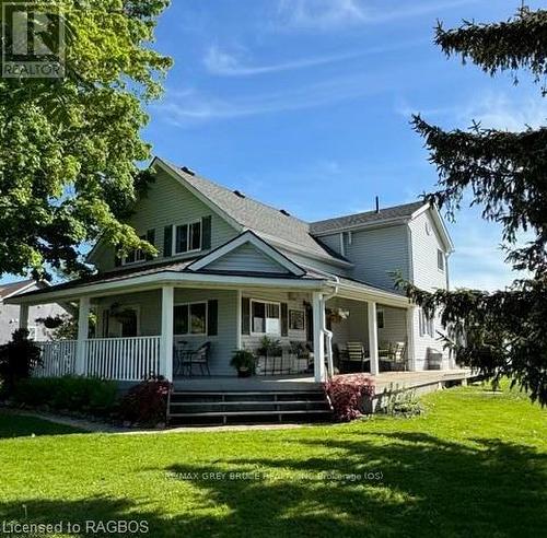 120 Havelock Street, Georgian Bluffs, ON - Outdoor With Deck Patio Veranda With Facade