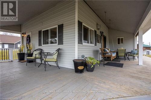 120 Havelock Street, Georgian Bluffs, ON - Outdoor With Deck Patio Veranda With Exterior