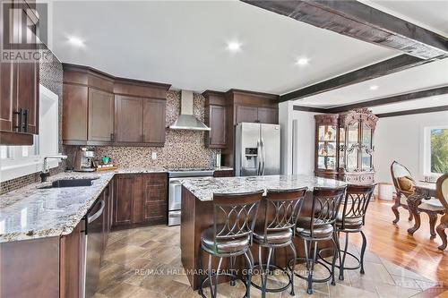 804 Flynn Road, North Grenville, ON - Indoor Photo Showing Kitchen With Upgraded Kitchen