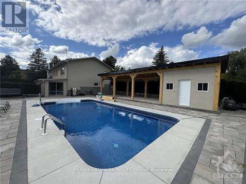 804 Flynn Road, North Grenville, ON - Outdoor With In Ground Pool