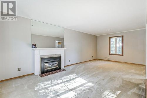 1021 Hedge Drive, Mississauga, ON - Indoor Photo Showing Other Room With Fireplace