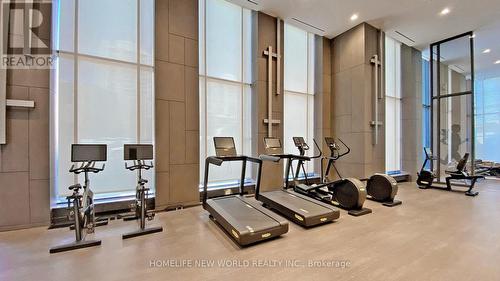 3103 - 15 Holmes Avenue, Toronto, ON - Indoor Photo Showing Gym Room