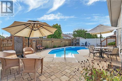 865 Markwick Crescent, Ottawa, ON - Outdoor With In Ground Pool With Deck Patio Veranda