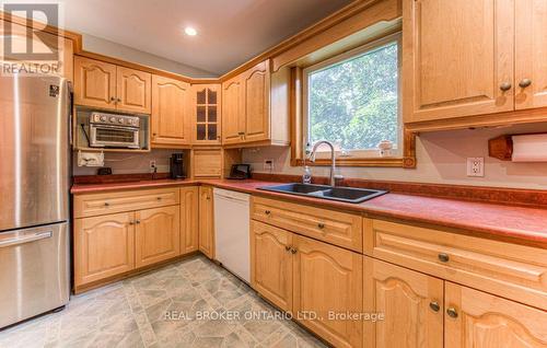 1249 Notre Dame Dr Drive, Wilmot, ON - Indoor Photo Showing Kitchen With Double Sink