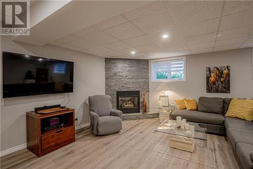 3274 Algonquin Road, Sudbury, ON - Indoor Photo Showing Other Room With Fireplace