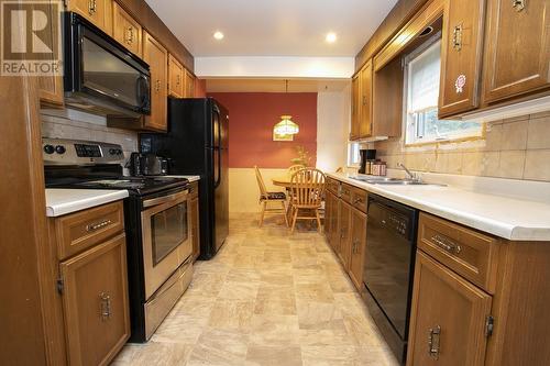 161 Mcgregor Ave, Sault Ste. Marie, ON - Indoor Photo Showing Kitchen With Double Sink