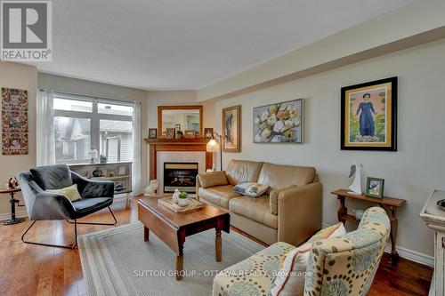 5533 Doctor Leach Drive, Ottawa, ON - Indoor Photo Showing Living Room With Fireplace