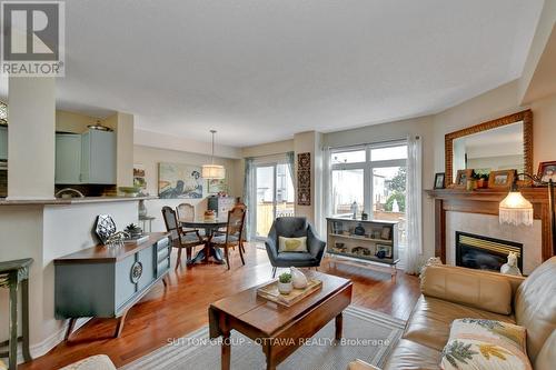 5533 Doctor Leach Drive, Ottawa, ON - Indoor Photo Showing Living Room With Fireplace