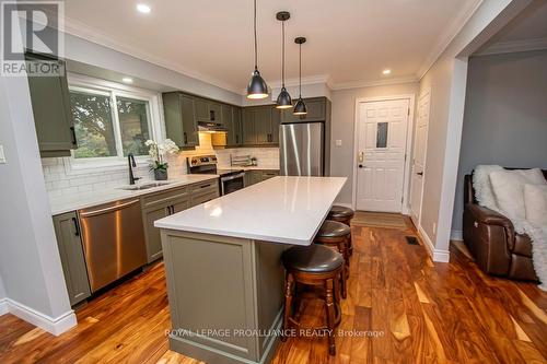 427 Southpark Drive, Peterborough (Ashburnham), ON - Indoor Photo Showing Kitchen With Stainless Steel Kitchen With Upgraded Kitchen