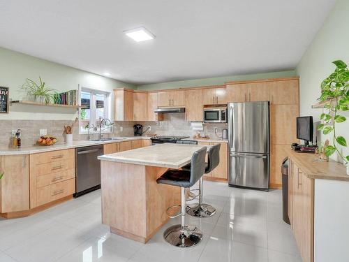 Cuisine - 144 Rue Beauvais, Gatineau (Gatineau), QC - Indoor Photo Showing Kitchen With Upgraded Kitchen