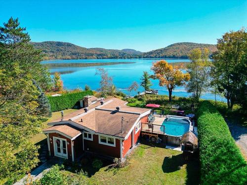 Aerial photo - 20 Imp. Marion, Mont-Tremblant, QC - Outdoor With Body Of Water With View