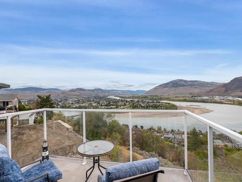 402 Strathcona Terrace, Kamloops, BC - Outdoor With Balcony With View