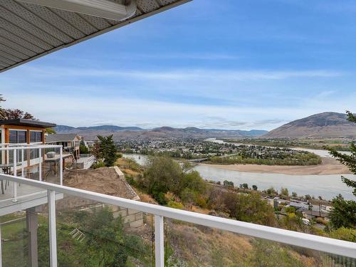 402 Strathcona Terrace, Kamloops, BC - Outdoor With Balcony With View