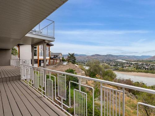 402 Strathcona Terrace, Kamloops, BC - Outdoor With Balcony With Deck Patio Veranda With View With Exterior