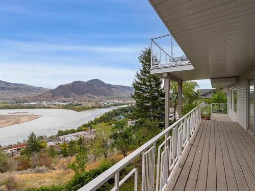 402 Strathcona Terrace, Kamloops, BC - Outdoor With Balcony With View