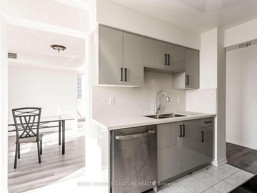 1707-35 Empress Ave, Toronto, ON - Indoor Photo Showing Kitchen With Double Sink