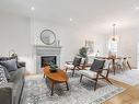 102 Galley Ave, Toronto, ON  - Indoor Photo Showing Living Room With Fireplace 