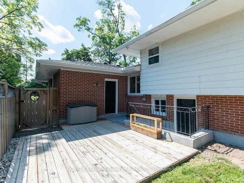 Bsmt-55 Burness Dr, St. Catharines, ON - Outdoor With Deck Patio Veranda With Exterior