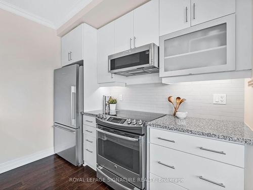 704-20 Gothic Ave, Toronto, ON - Indoor Photo Showing Kitchen With Stainless Steel Kitchen With Upgraded Kitchen