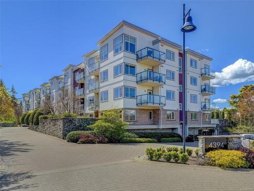 202-4394 West Saanich Rd, Saanich, BC - Outdoor With Facade