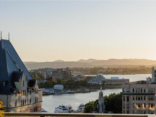 1406-707 Courtney St, Victoria, BC - Outdoor With Body Of Water With View