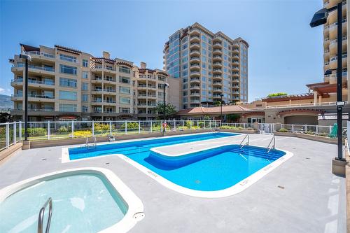 1408-75 Martin Street, Penticton, BC - Outdoor With In Ground Pool