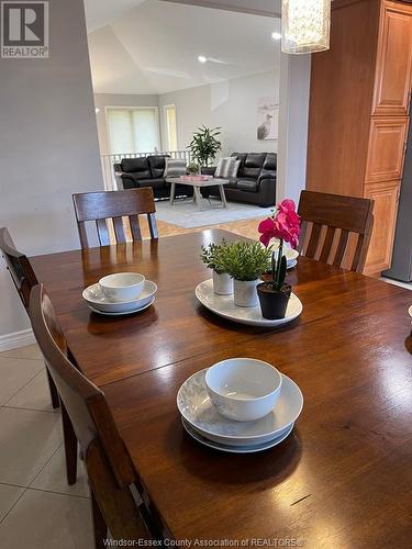 4886 Barcelona Unit# Upper, Windsor, ON - Indoor Photo Showing Dining Room